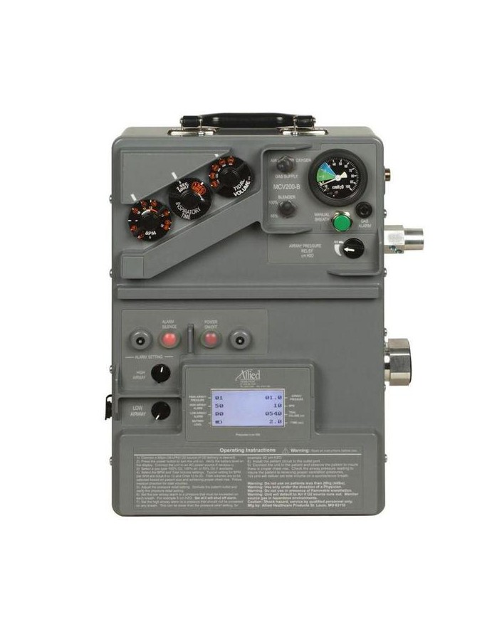 Allied Healthcare MCV200 Portable Mass Casualty Ventilator Other