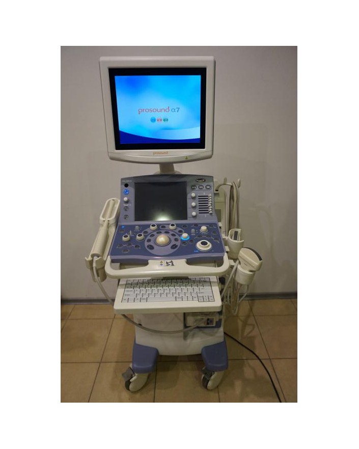 Aloka Prosound Alpha 7 Ultrasound Machine Ultrasound