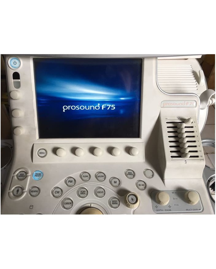 2014 Aloka ProSound F75 Ultrasound with 4 Probes Ultrasound