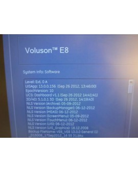 GE Voluson Expert E8 BT 13 HD LIVE Ultrasound Machine Ultrasound