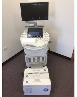 GE Voluson E10 BT17 with 4 Transducers Ultrasound