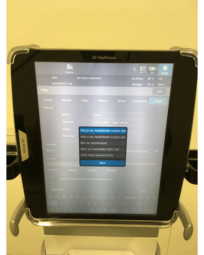 GE Venue 50 Ultrasound System Ultrasound