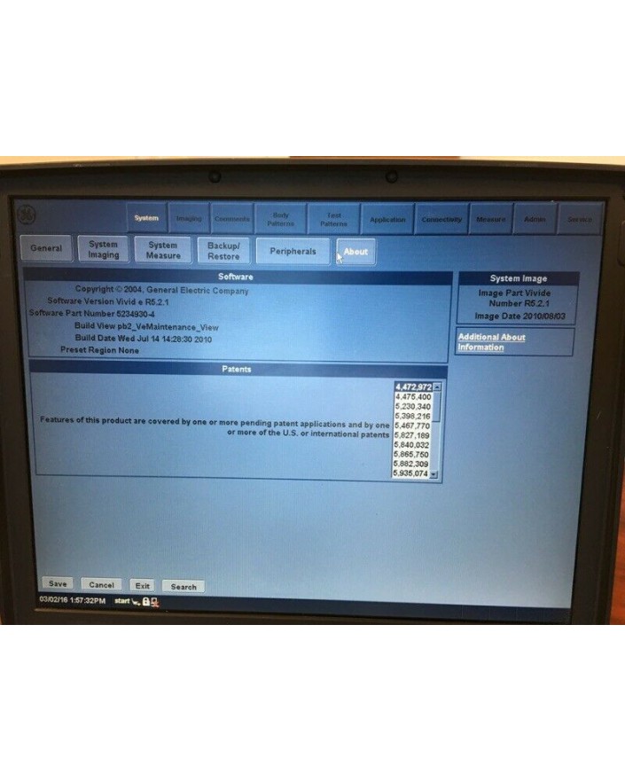 GE Vivid E Portable Ultrasound Machine with 2 probes Ultrasound