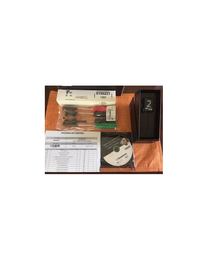 Kodak Carestream RVG 6200 Digital Dental Xray Sensor Size 2 Dental