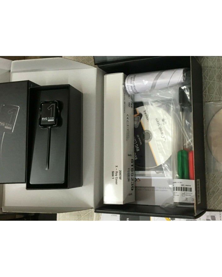 Carestream Kodak RVG 5200 Digital X-Ray Sensor Size 1 Dental