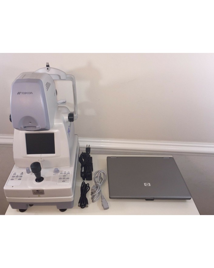 Topcon TRC-NW200 Digital Fundus Camera with laptop and Imagenet 200...