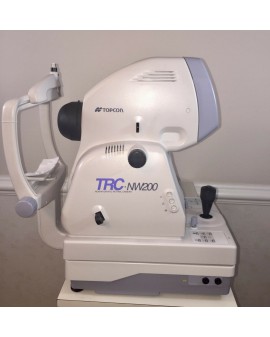 Topcon TRC-NW200 Digital Fundus Camera with laptop and Imagenet 200...