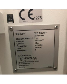 BAUSCH & LOMB Technolas 217z Laser Other