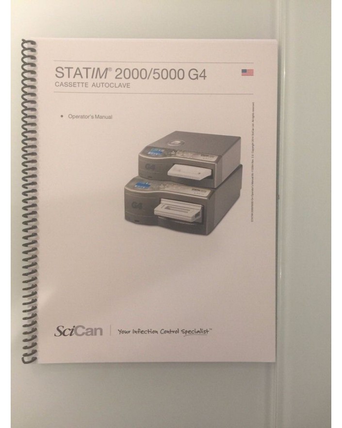 SciCan STATIM 5000 G4 Cassette Autoclave Sterilizer Other