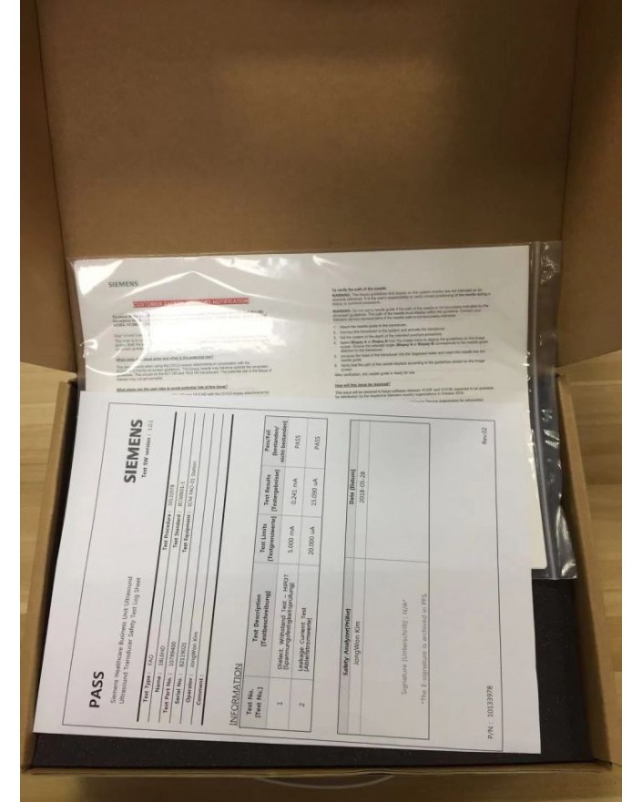 Siemens 18L6 HD Ultrasound Transducer New Transducer