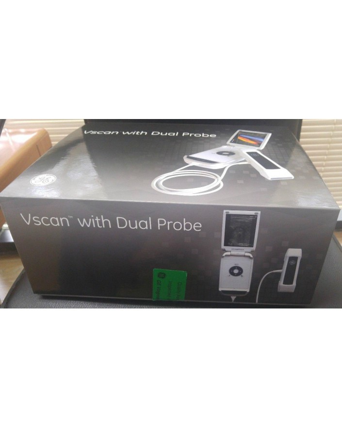 GE VScan w/Dual Probe Handheld Portable Ultrasound New Ultrasound
